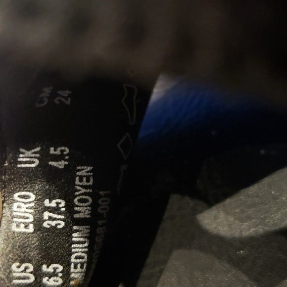 HUSH Puppies Sandals Black Adjustable Wedge Women's Size 6.5 - Picture 9 of 13